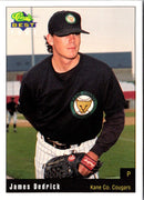 1991 Classic Best Kane County Cougars James Dedrick