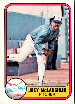 1981 Fleer Joey McLaughlin #420