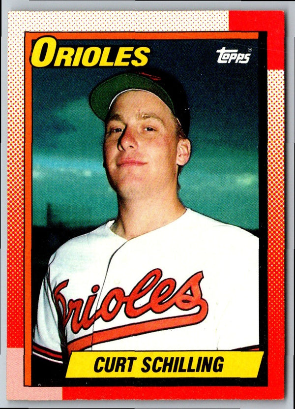 1990 Topps Curt Schilling #97