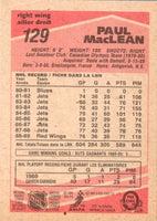 1989 O-Pee-Chee Paul MacLean #129