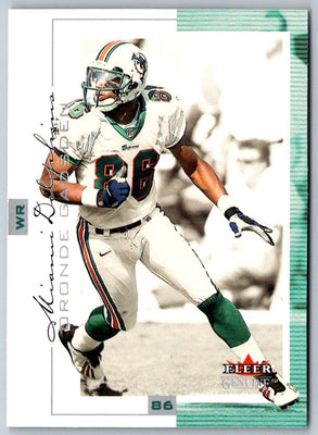 2001 Fleer Genuine Oronde Gadsden #65