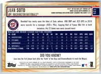 2019 Topps Big League Juan Soto #125