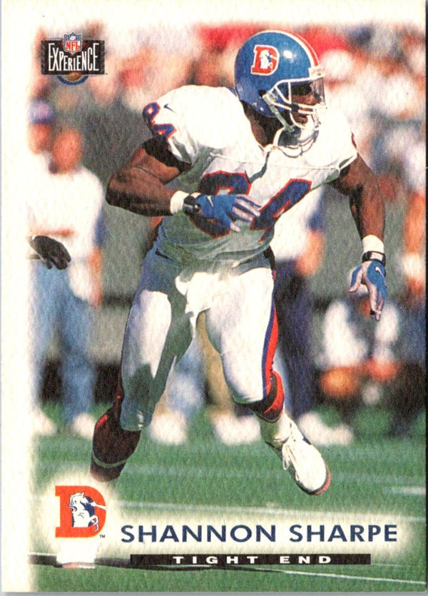 1997 Score Board NFL Experience Shannon Sharpe #16
