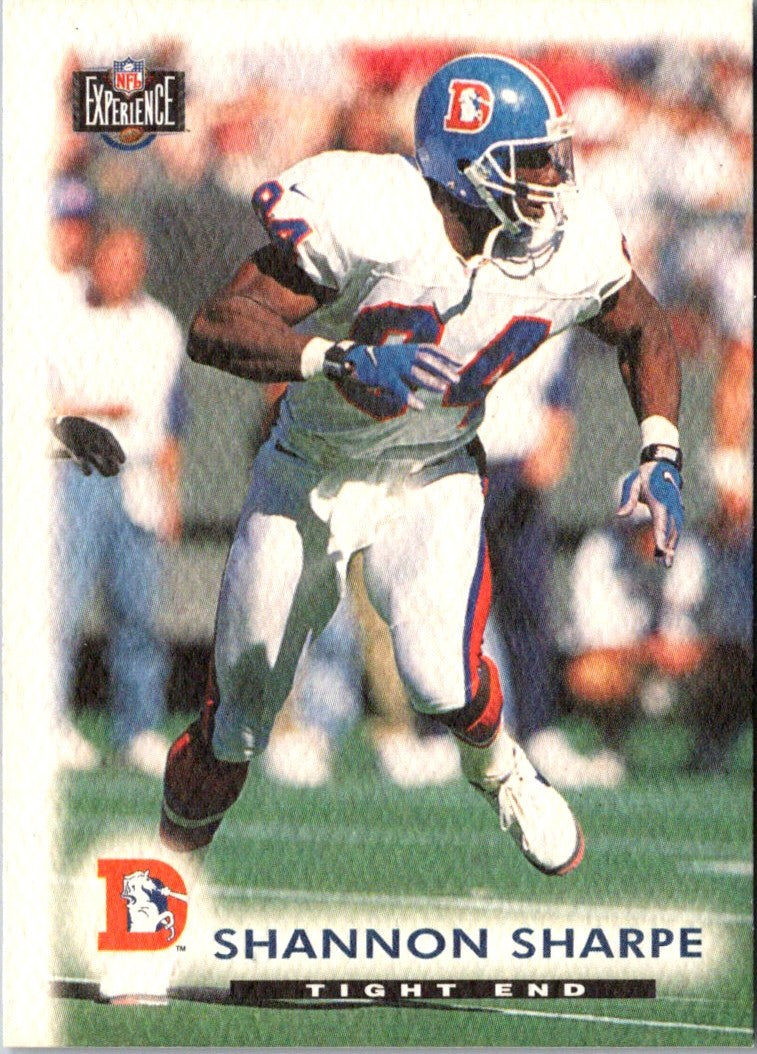 1997 Score Board NFL Experience Shannon Sharpe