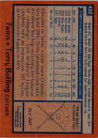 1978 Topps Terry Bulling #432 Rookie