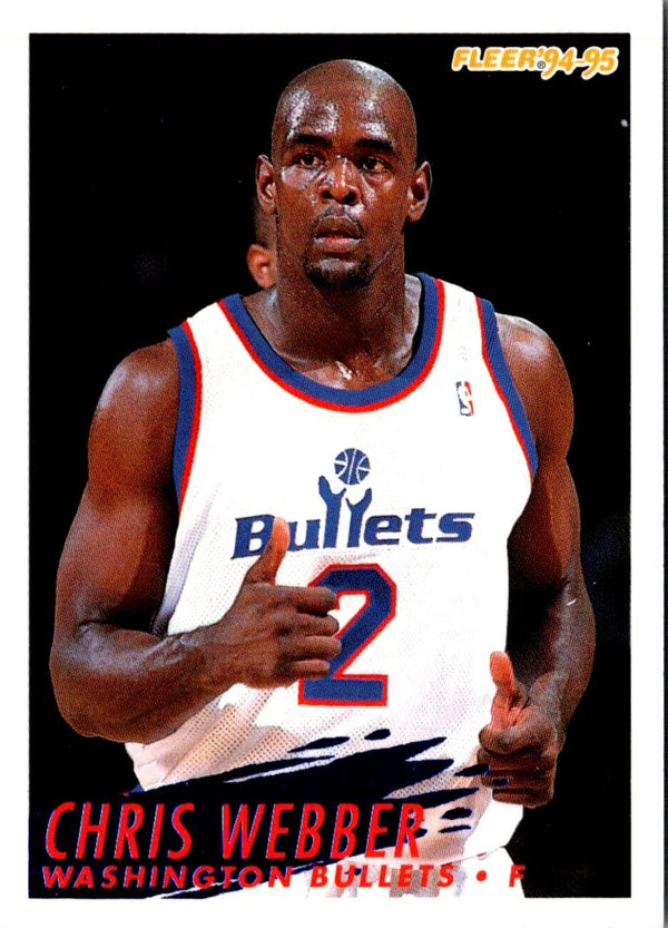1994 Fleer Chris Webber #387