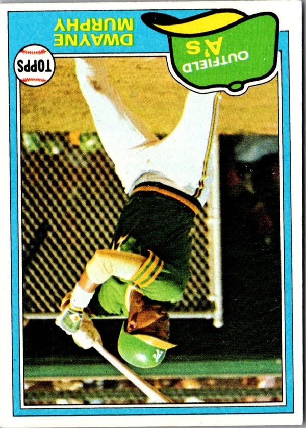 1981 Topps Dwayne Murphy #341