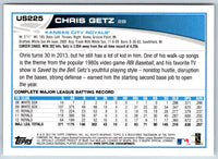 2013 Topps Update Chris Getz #US225