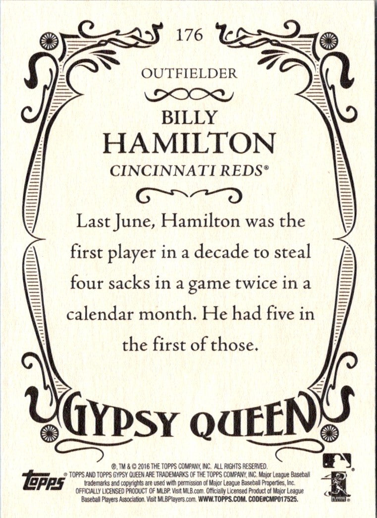 2016 Topps Gypsy Queen Billy Hamilton