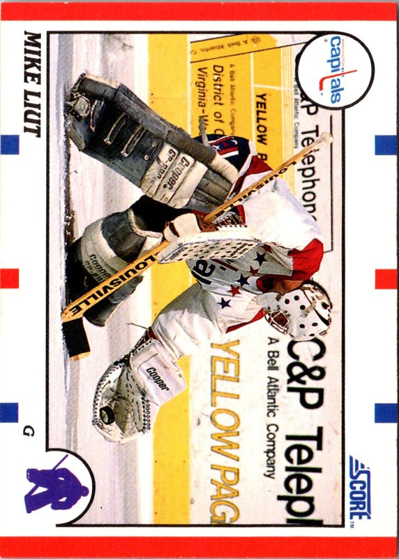 1990 Score Mike Liut #68