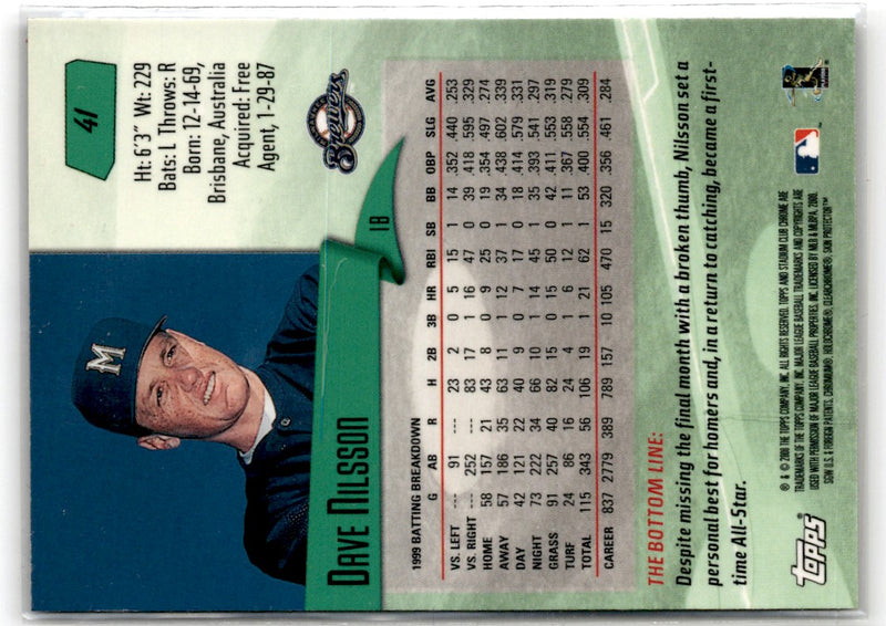 1992 Donruss Dave Nilsson