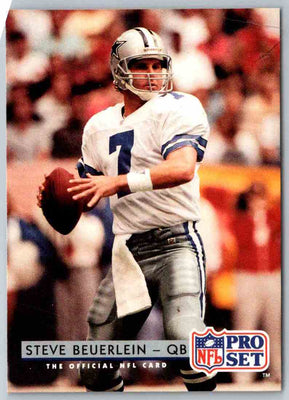 1992 Proset Steve Beuerlein #145