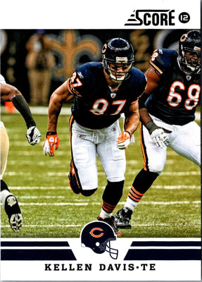 2012 Score Kellen Davis #67