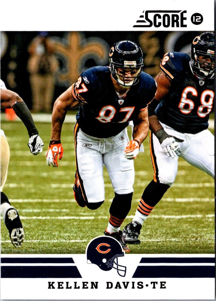 2012 Score Kellen Davis