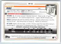 2020 Bowman Prospects Franklin Perez #BP-63