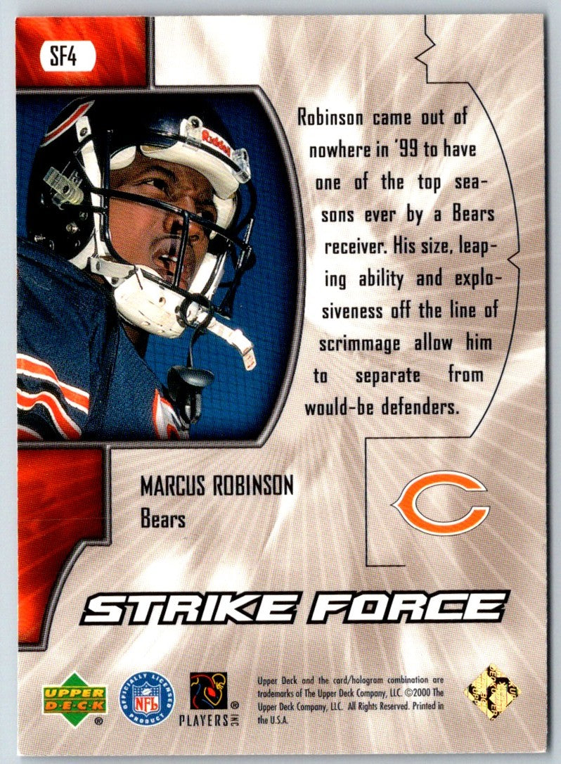 2000 Upper Deck Strike Force Marcus Robinson