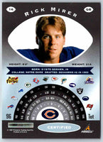 1997 Pinnacle Certified NFL Rick Mirer #16