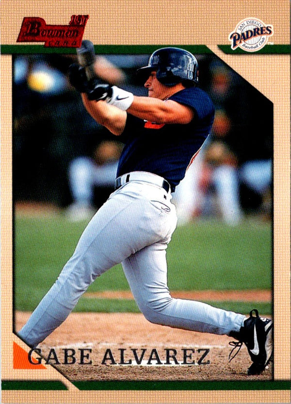 1996 Bowman Gabe Alvarez #309 Rookie