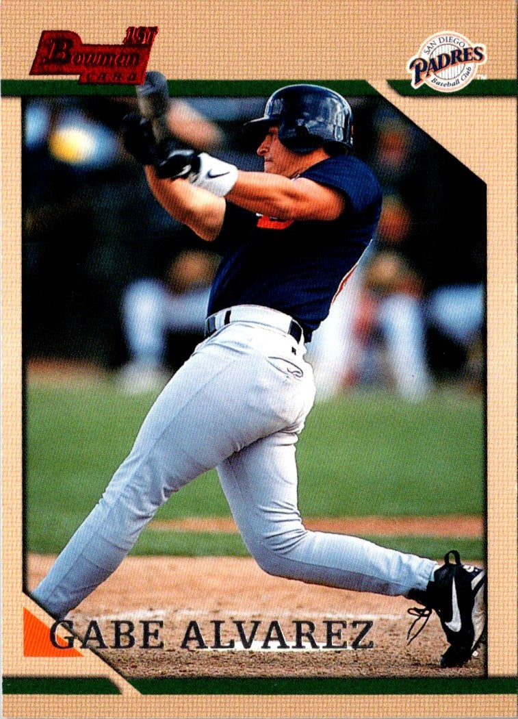 1996 Bowman Gabe Alvarez