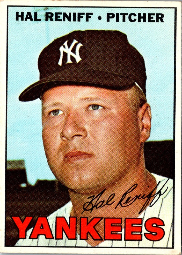 1967 Topps Hal Reniff