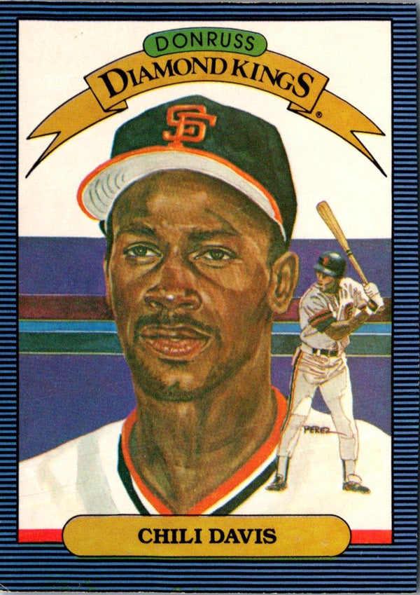 1986 Donruss Chili Davis #6