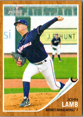 2011 Topps Heritage Minor League John Lamb #43