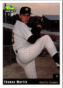 1991 Classic Best Kane County Cougars Thomas Martin