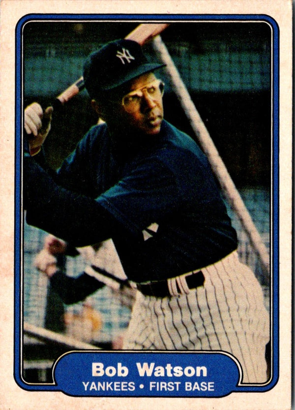 1982 Fleer Bob Watson #54