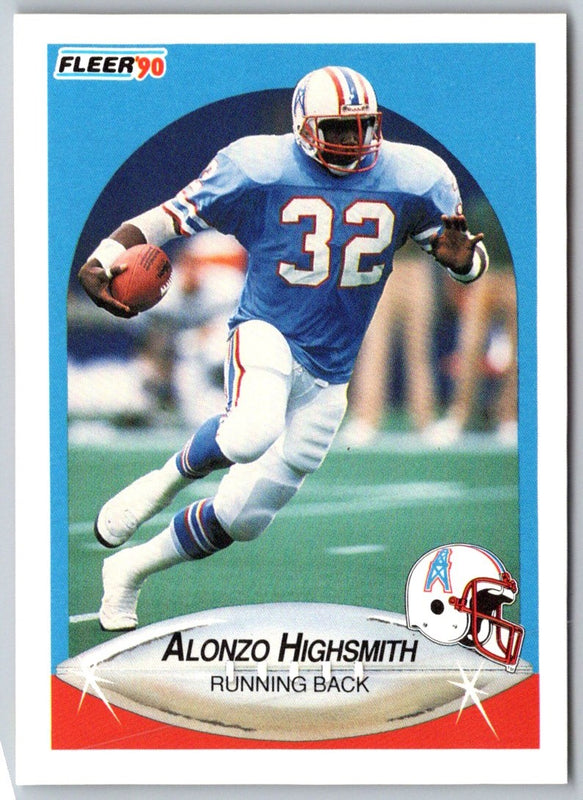 1990 Fleer Alonzo Highsmith #129