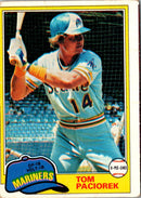 1981 Topps Tom Paciorek