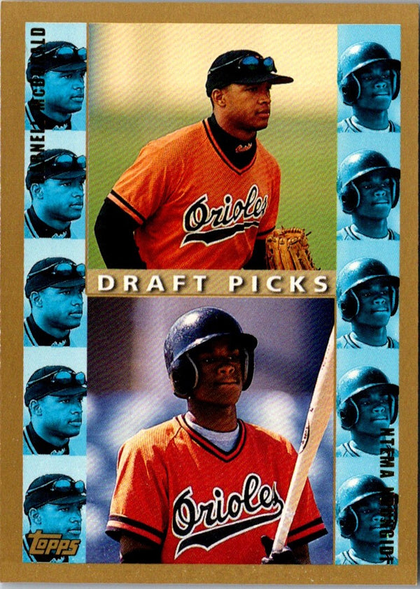 1998 Topps Darnell McDonald/Ntema Ndungidi #490 Rookie