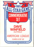 1985 Topps Dave Winfield