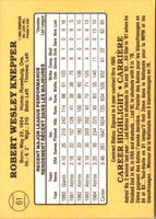 1985 Leaf Bob Knepper #61