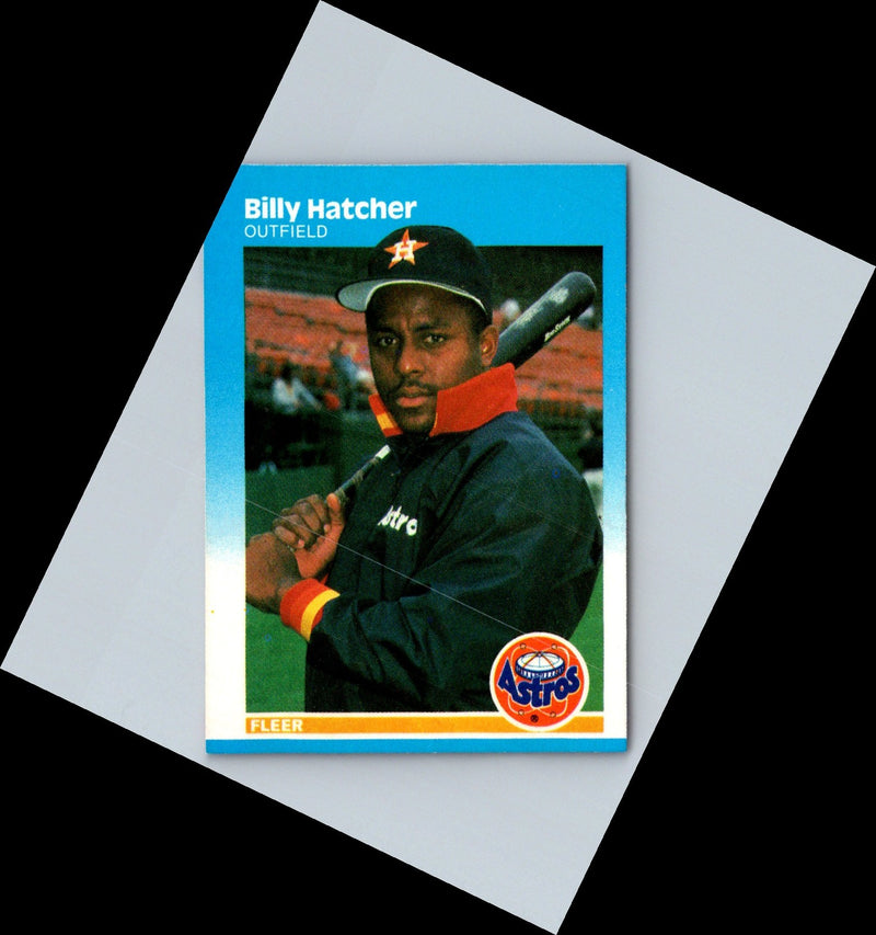 1987 Fleer Billy Hatcher