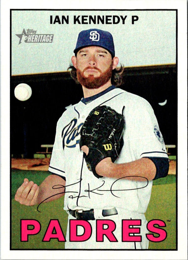 2016 Topps Heritage Ian Kennedy #229