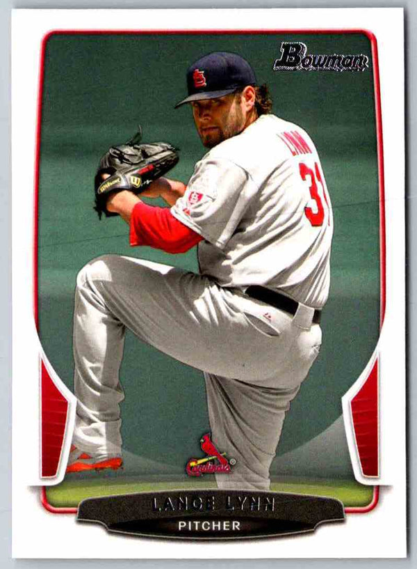 2014 Bowman Lance Lynn #55