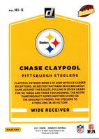 2021 Donruss Highlights Chase Claypool #HI-5