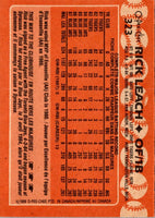 1988 O-Pee-Chee Rick Leach #323