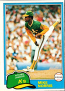 1981 Topps Mike Norris