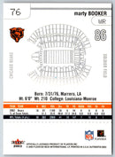 2003 Fleer Authentix Marty Booker