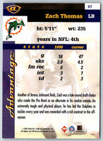 1998 Edge Zach Thomas #87