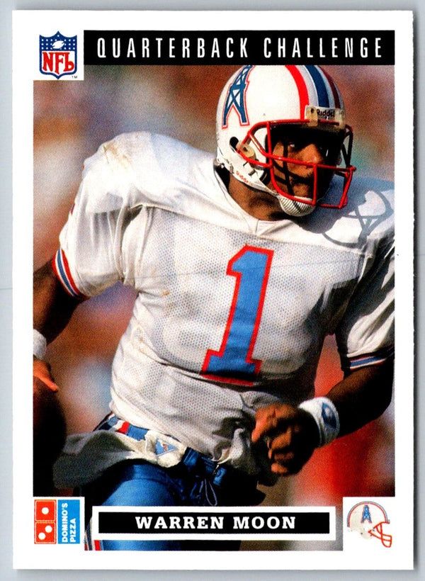 1991 Domino's The Quarterbacks Warren Moon #11