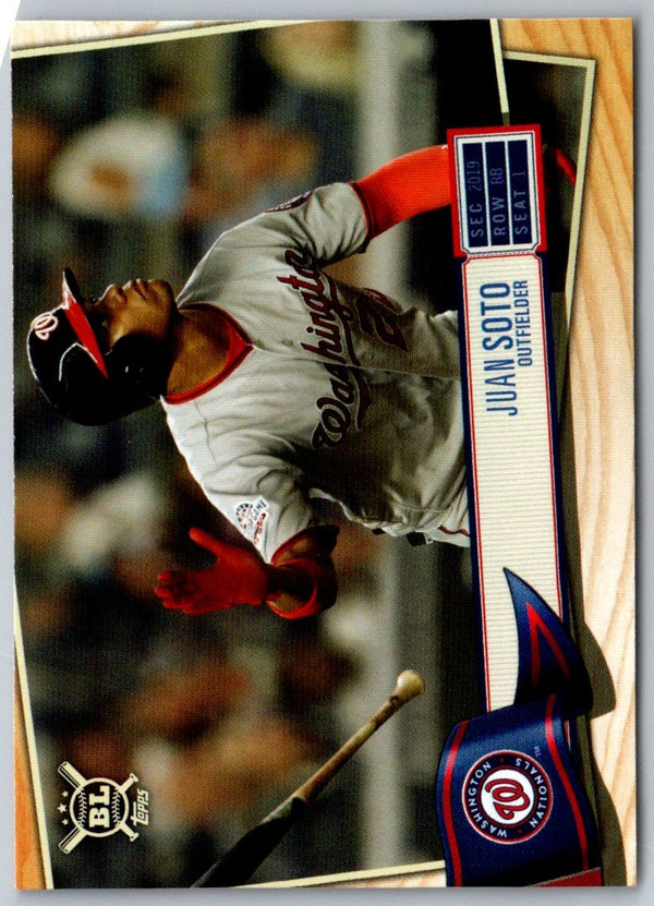 2019 Topps Big League Juan Soto #125