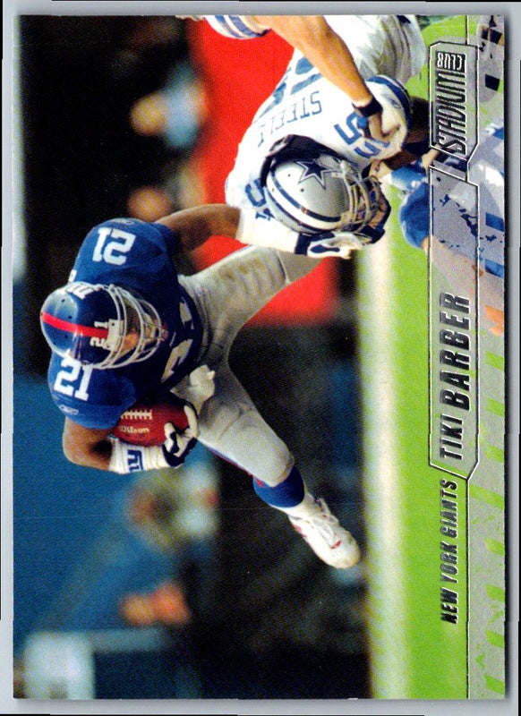 1998 Score Tiki Barber #122