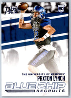 2016 Panini Prestige Blue Chip Recruits Paxton Lynch #16