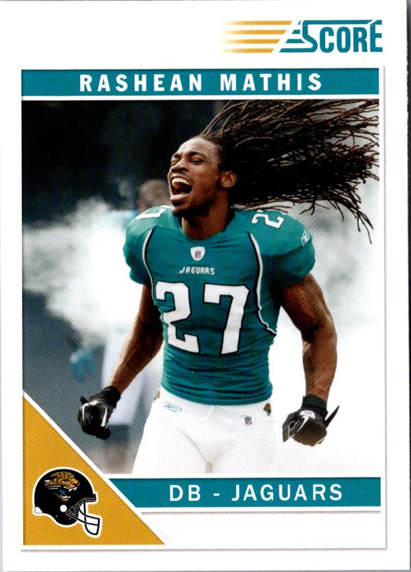 2011 Score Rashean Mathis #140