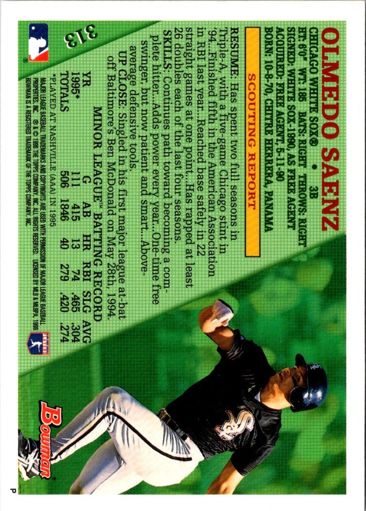 1996 Bowman Olmedo Saenz