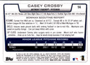 2012 Bowman Draft Picks & Prospects Chrome Casey Crosby