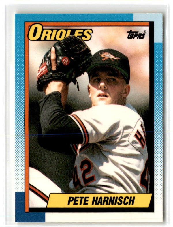 1990 Topps Tiffany Pete Harnisch #324
