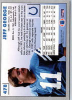1993 Fleer Jeff George #478